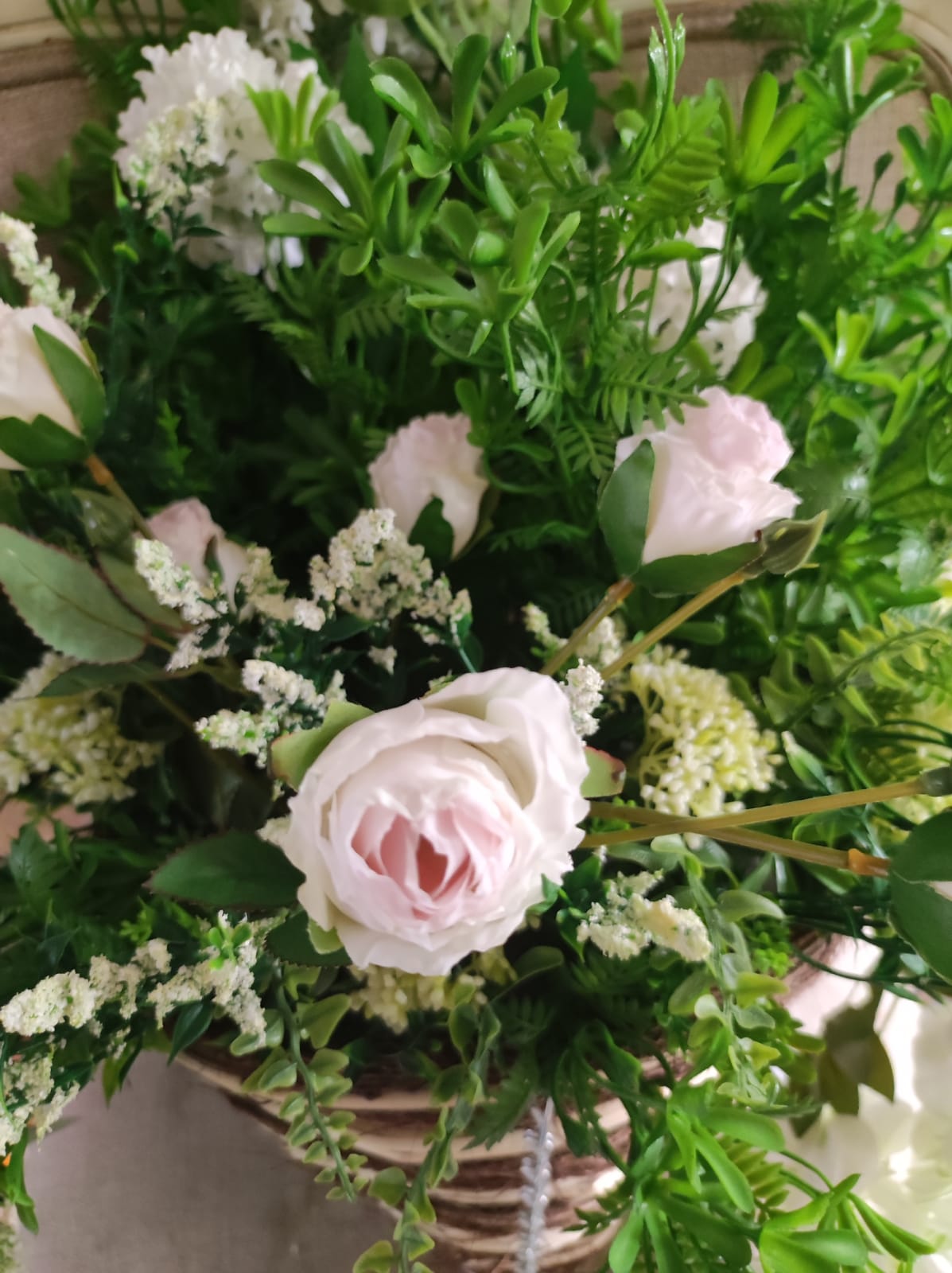 Country love Hanging Basket